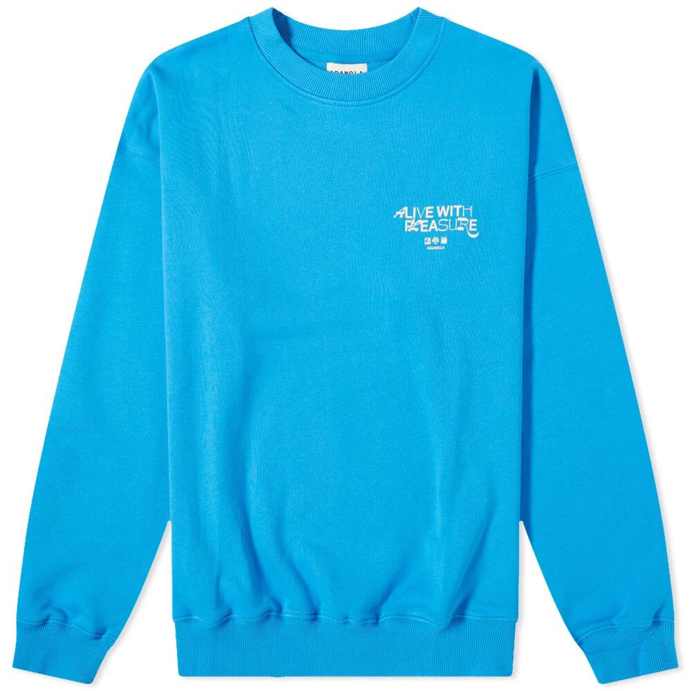 Adanola Women's Resort Sports Oversized Sweatshirt in Sky Blue Cover