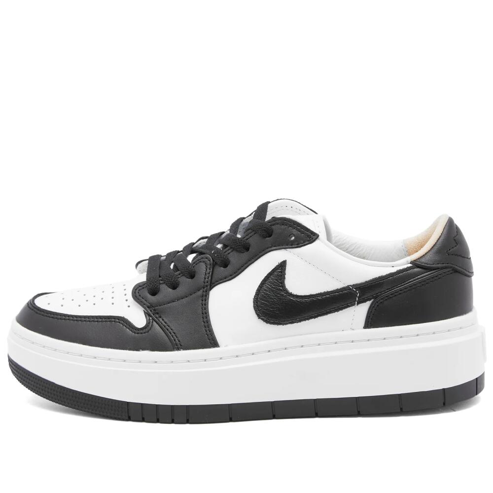 Air Jordan Women's 1 Elevate Low W Sneakers in White/Black Cover