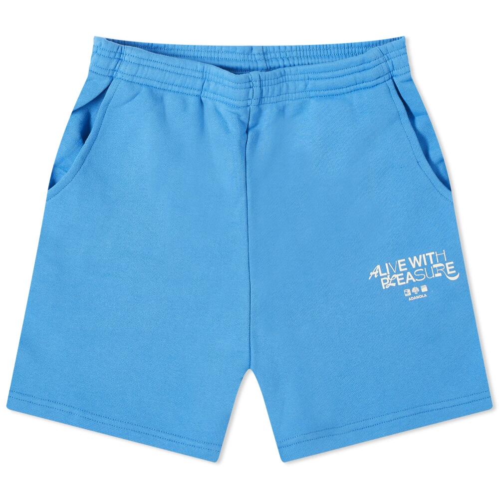 Adanola Women's Resort Sports Sweat Shorts in Sky Blue Cover