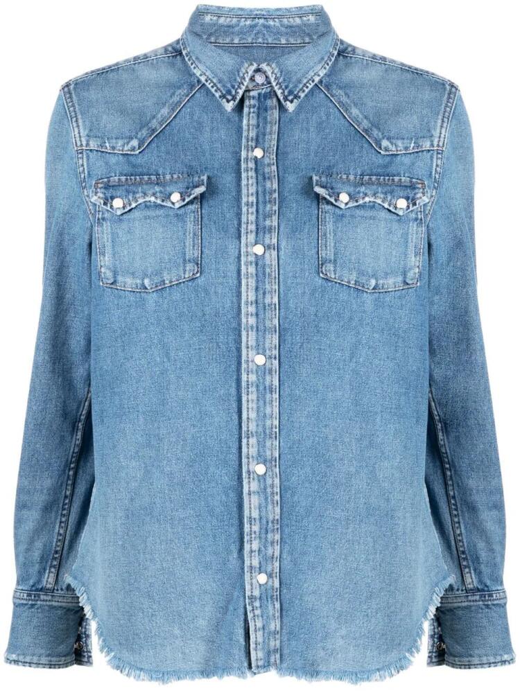 RE/DONE cotton denim jacket - Blue Cover