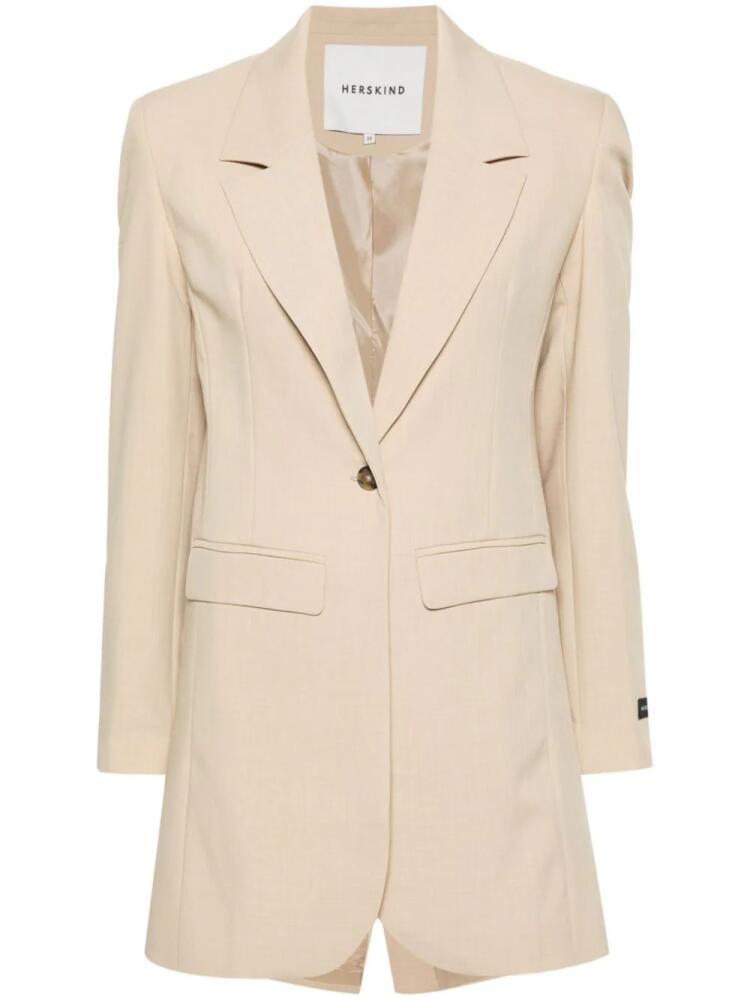 HERSKIND Nat single-breasted blazer - Neutrals Cover