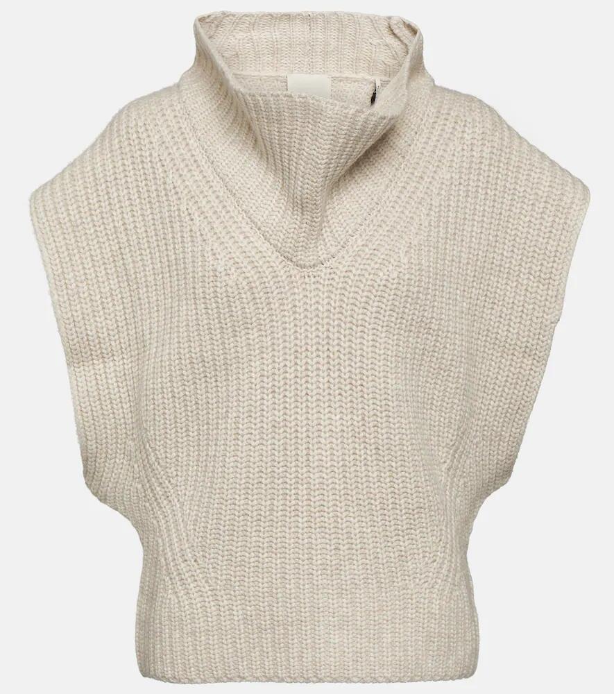 Isabel Marant Laos wool and cashmere sweater vest Cover