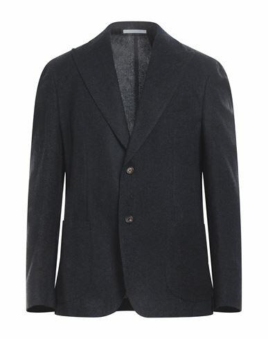 Eleventy Man Blazer Midnight blue Alpaca wool, Wool, Polyamide, Cashmere Cover