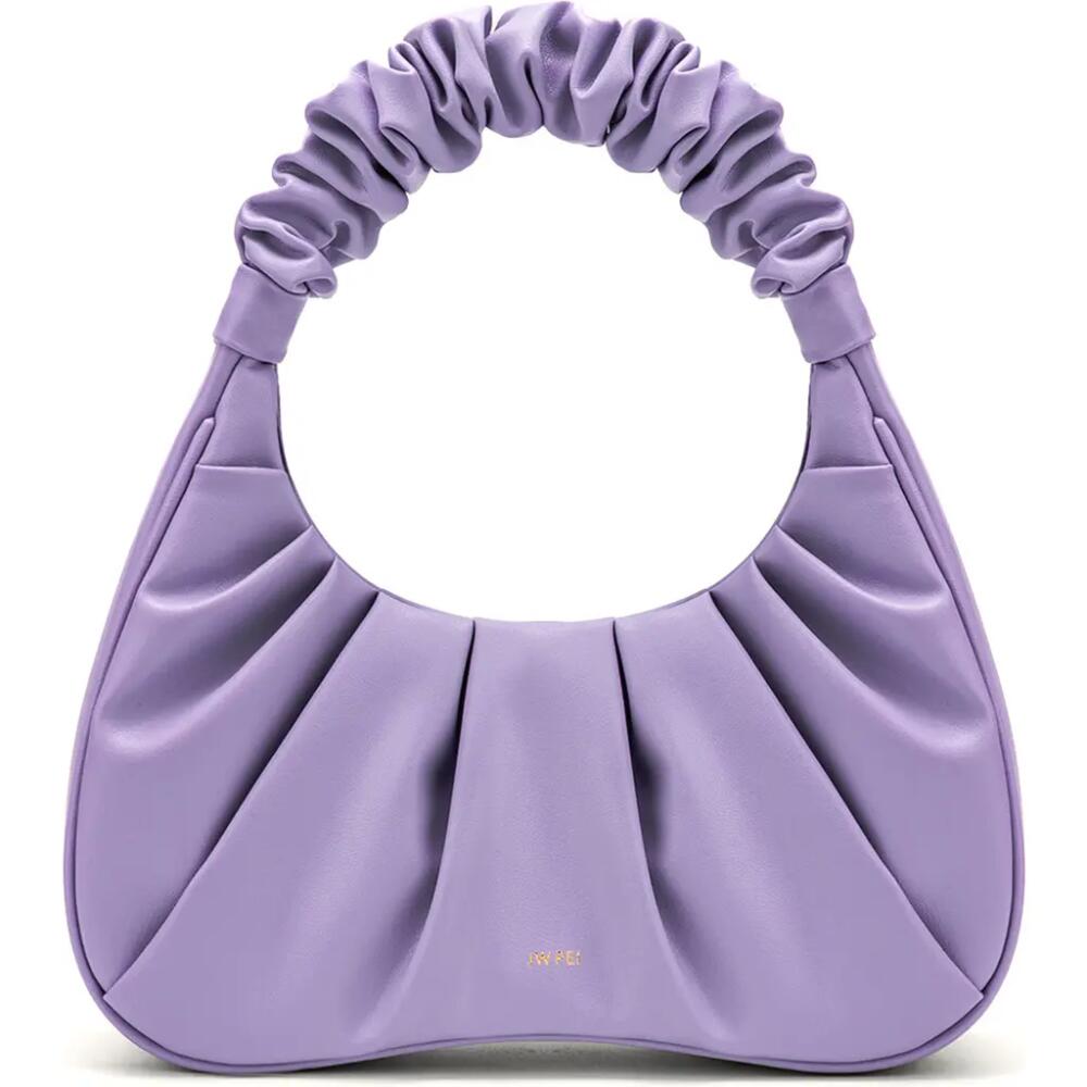 JW PEI Gabbi Ruched Faux Leather Hobo in Purple Cover