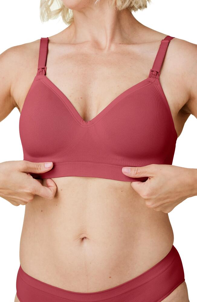 Bravado Designs Plunge Wireless Maternity/Nursing Bra in Lipstick Cover