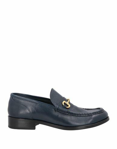 Seboy's Man Loafers Midnight blue Leather Cover