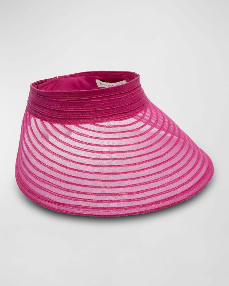 Eugenia Kim Trixie Hemp-Blend Visor Cover