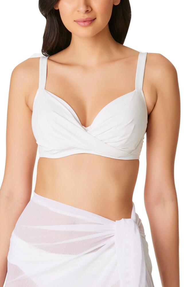 Rod Beattie Kore D- & DD-Cup Underwire Bikini Top in White Cover