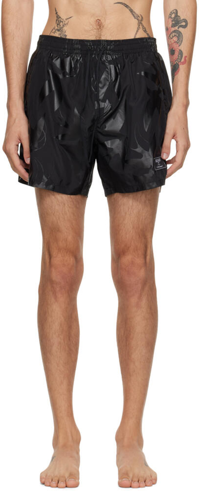 Balmain Black Rondini Swim Shorts Cover