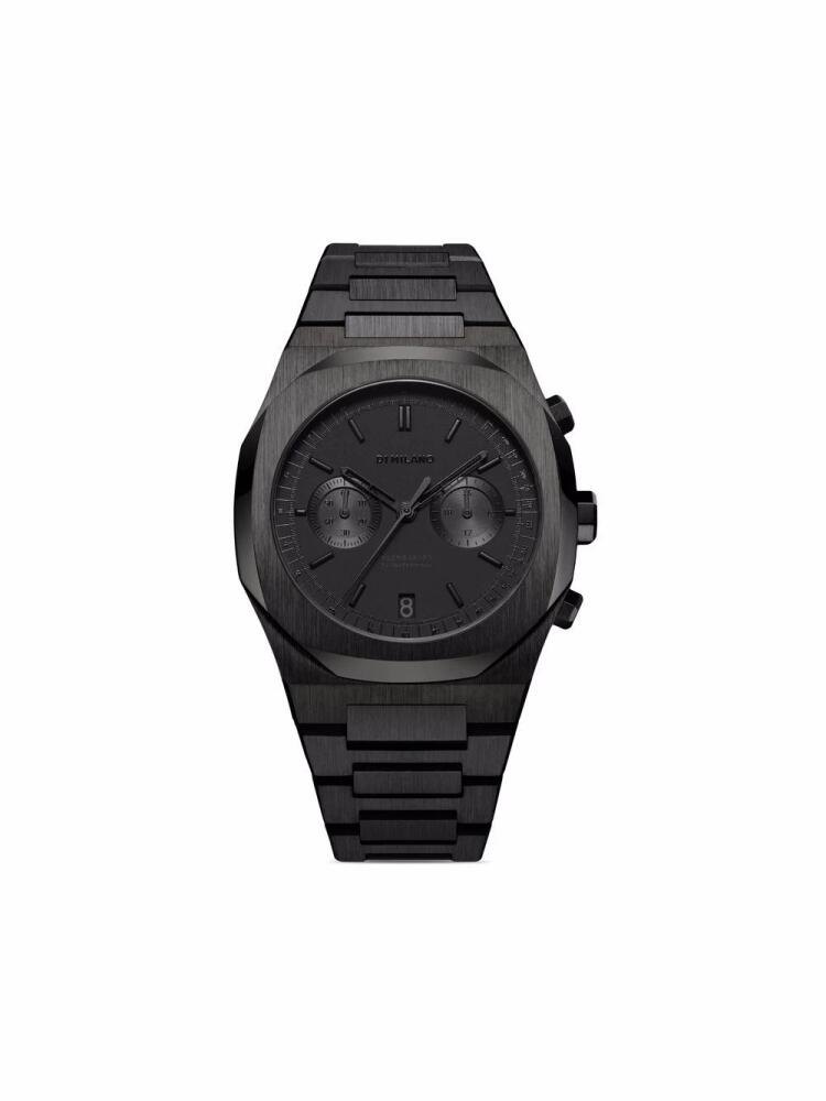 D1 Milano Chronograph Shadow 41.5mm - Black Cover