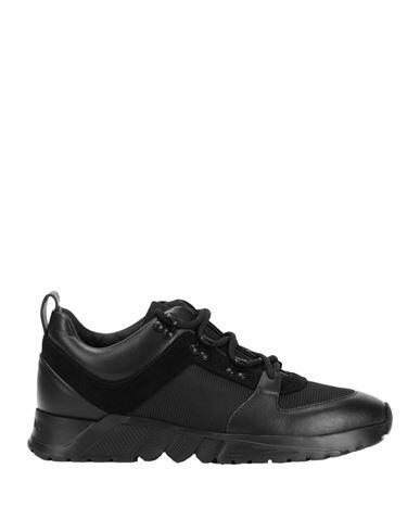 Giorgio Armani Man Sneakers Black Calfskin Cover