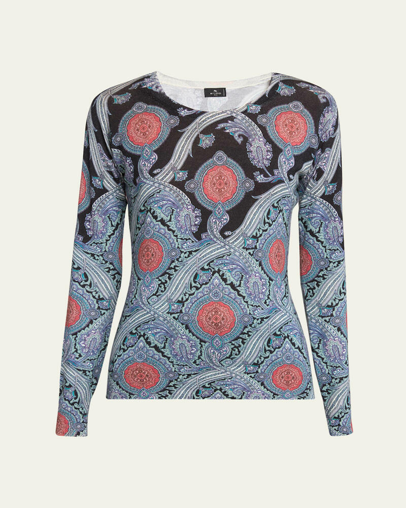 Etro Printed Knitwear Top Cover