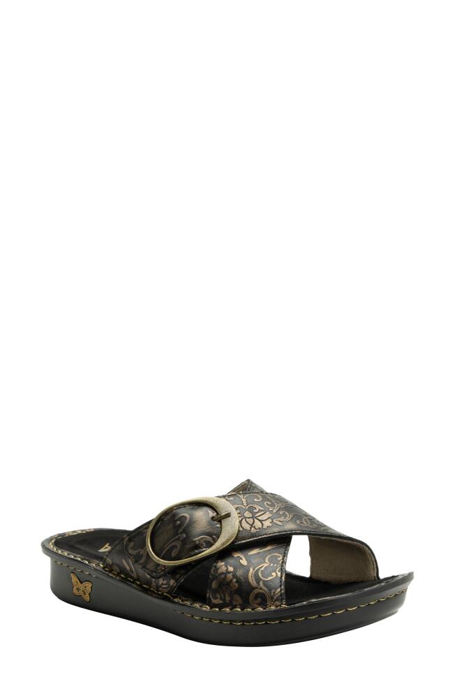 Alegria by PG Lite Vanya Loretta Slide Sandal in Chandelier Bronze Cover