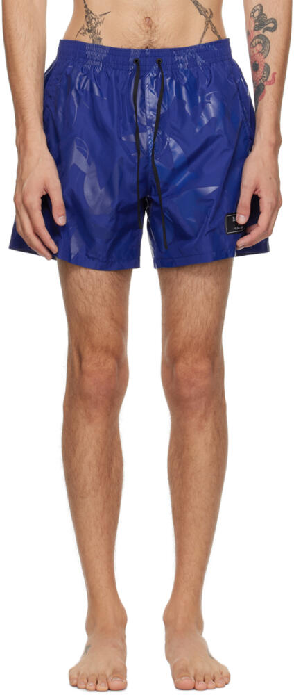 Balmain Blue Rondini Swim Shorts Cover