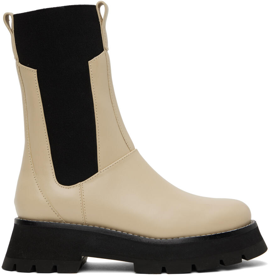 3.1 Phillip Lim Off-White Kate Combat Boots Cover