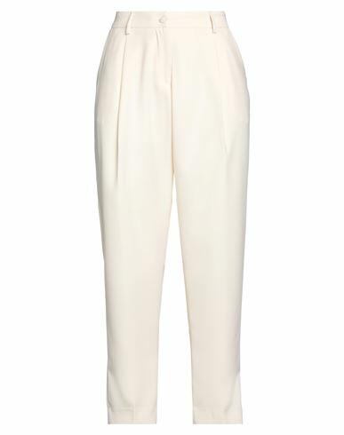 Nora Barth Woman Pants Ivory Polyester Cover