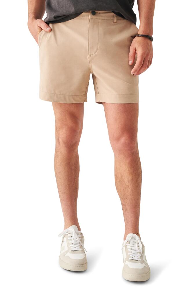 Faherty Belt Loop All Day 5-Inch Shorts in Khaki Cover