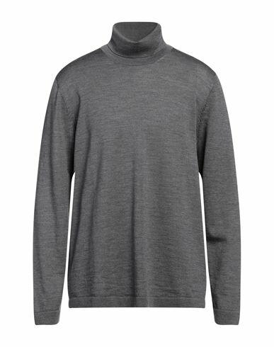 Gran Sasso Man Turtleneck Steel grey Virgin Wool Cover