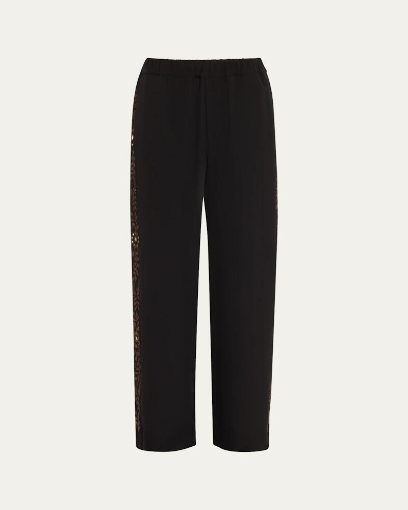 Wales Bonner Cairo Mirrored Wool Trousers Cover