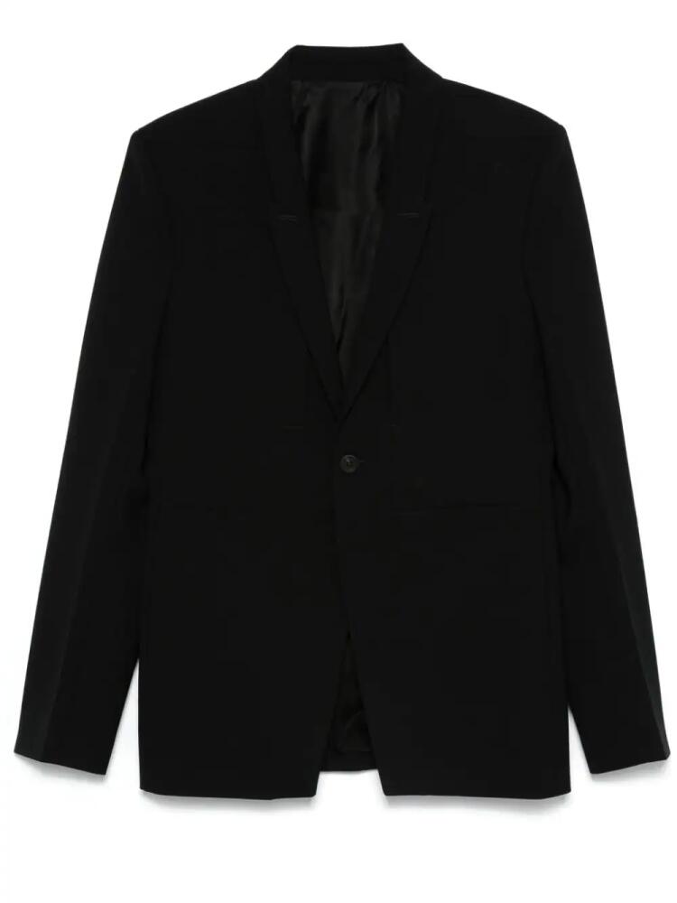 Rick Owens Fogpocket Soft Soft blazer - Black Cover