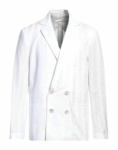 Missoni Man Blazer White Cotton, Viscose Cover