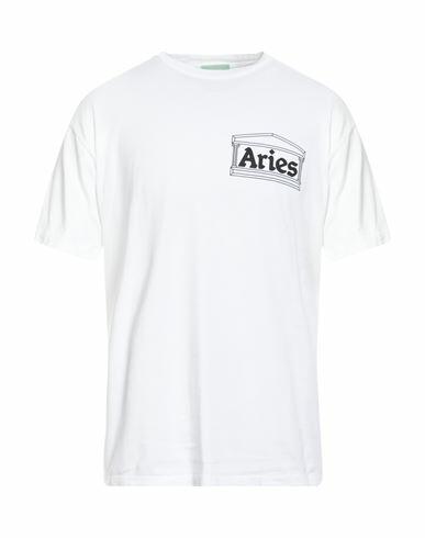 Aries Man T-shirt White Cotton Cover