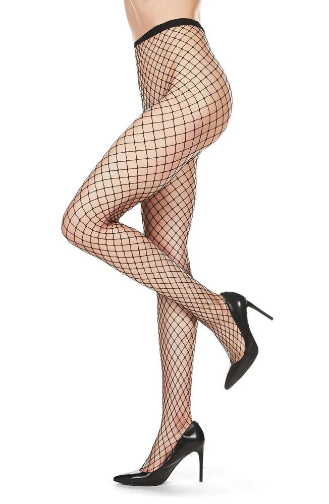 MeMoi Maxi Net Tights in Black Cover