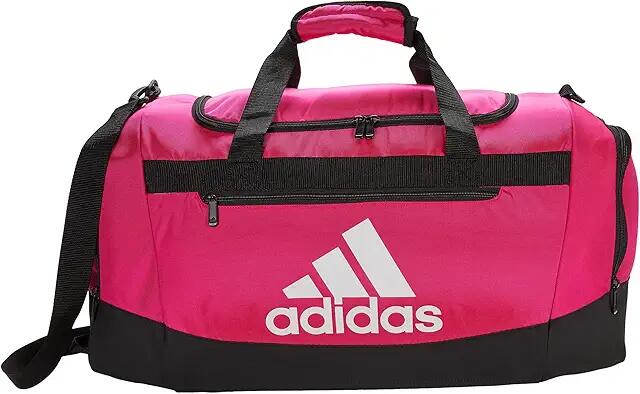 adidas Defender 4 Medium Duffel Bag (Pink/Team Shock Pink) Handbags Cover