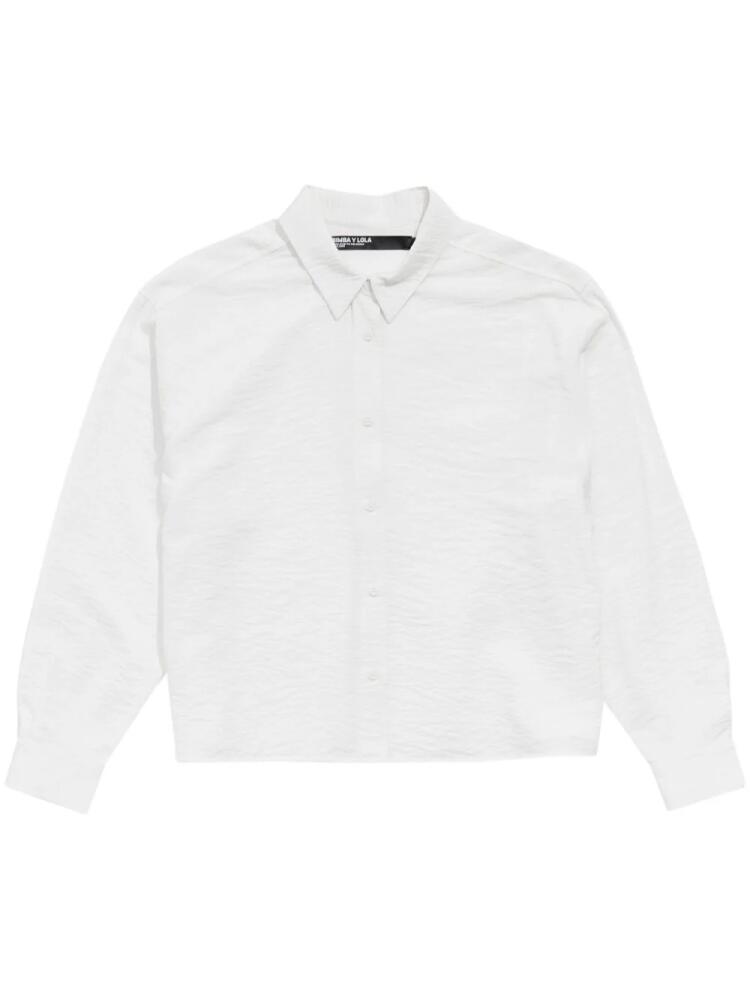 Bimba y Lola Boxy shirt - White Cover