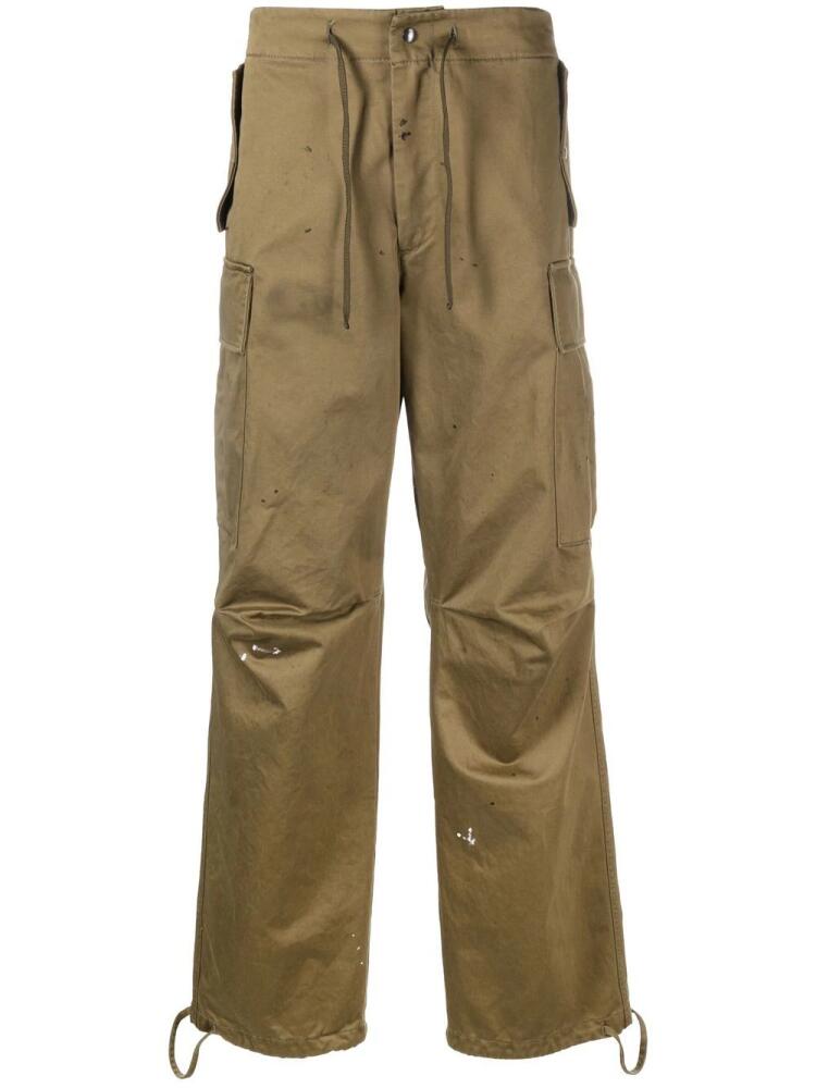 DARKPARK oversize cargo trousers - Green Cover