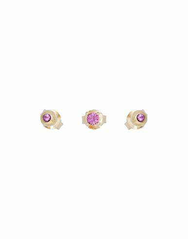 Kurshuni Solitaireearrings (set Of 3) Woman Earrings Gold 925/1000 Silver, Cubic zirconia Cover