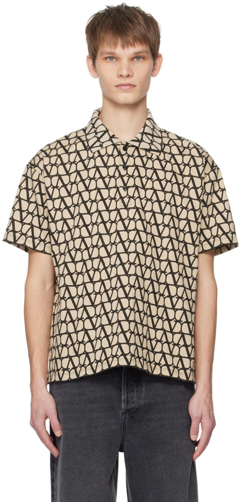 Valentino Beige Iconographe Polo Cover