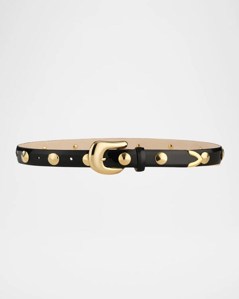 Aureum Collective Leather Studded Belt Cover