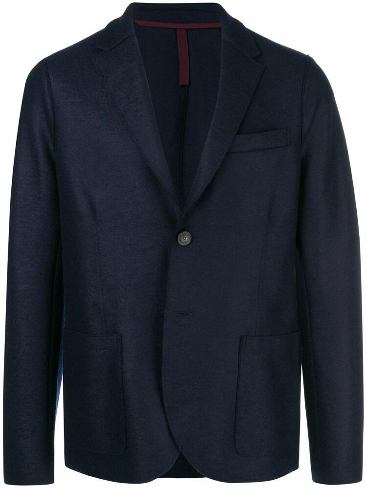 Harris Wharf London boxy blazer jacket - Blue Cover