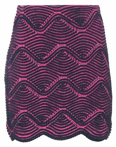 Sunnei Woman Mini skirt Navy blue Nylon Cover