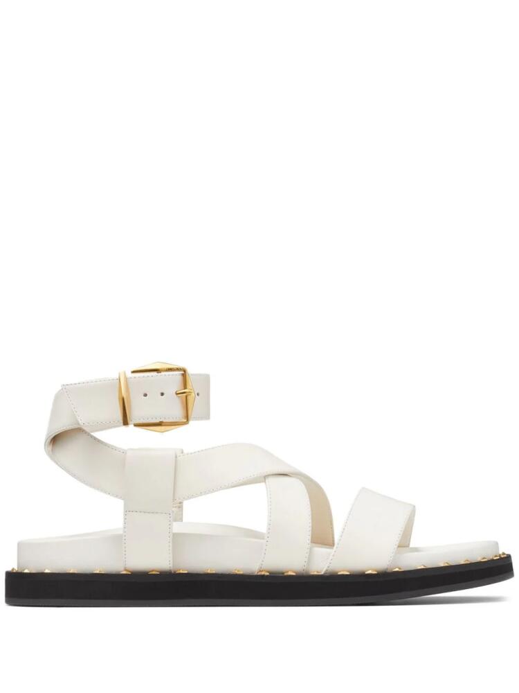 Jimmy Choo Blaise leather sandals - White Cover