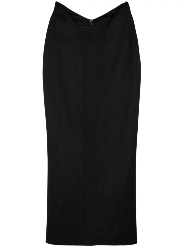 Maticevski Juniper maxi pencil skirt - Black Cover