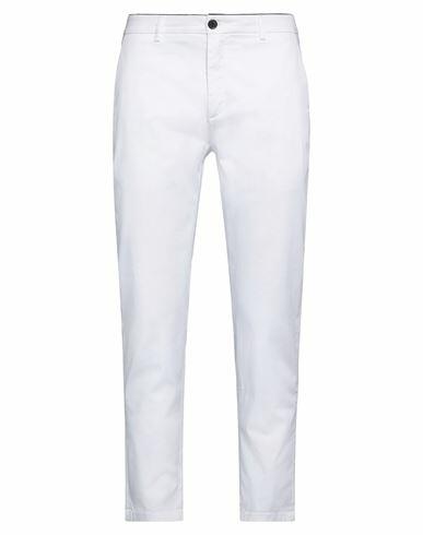 Department 5 Man Pants White Cotton, Elastane Cover