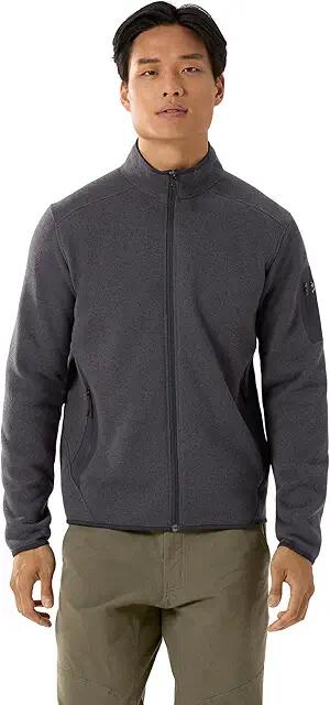 Arc'teryx Covert Cardigan (Black Heather II) Men's Sweater Cover