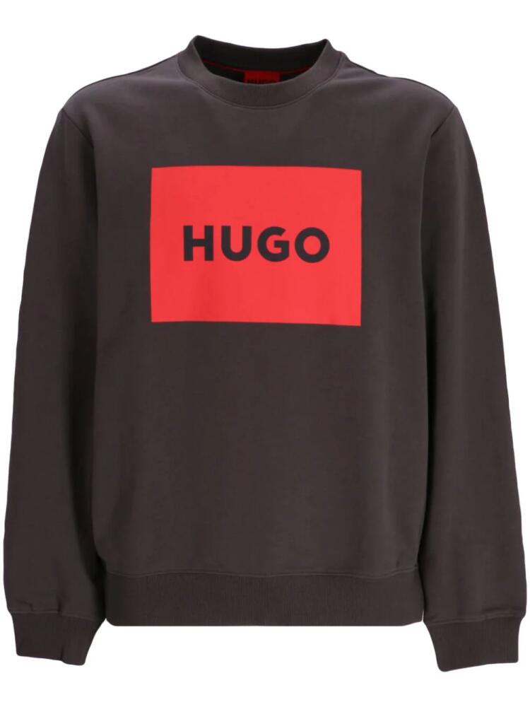 HUGO Duragol cotton sweatshirt - Black Cover