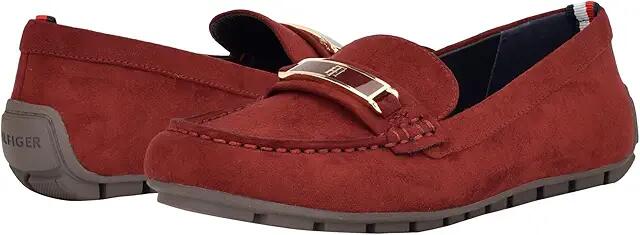 Tommy Hilfiger Kyria (Dark Red) Women's Flat Shoes Cover