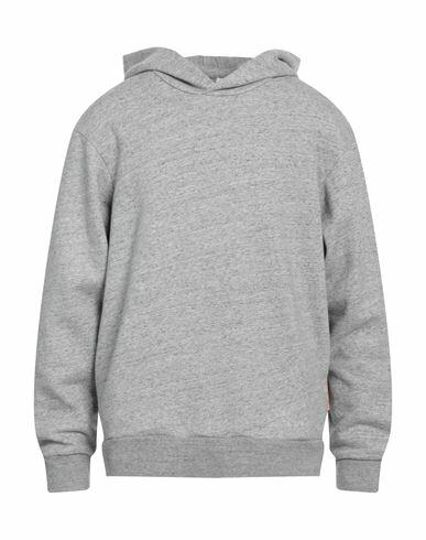 Acne Studios Man Sweatshirt Grey Polyester, Cotton Cover