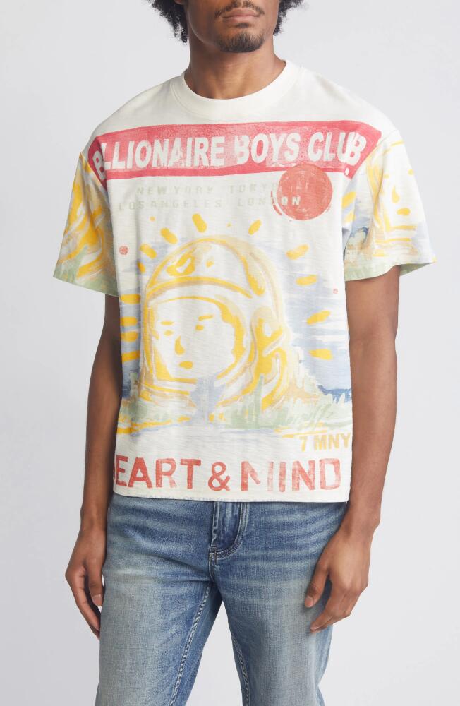 Billionaire Boys Club Wonder Crop Cotton T-Shirt in Gardenia Cover