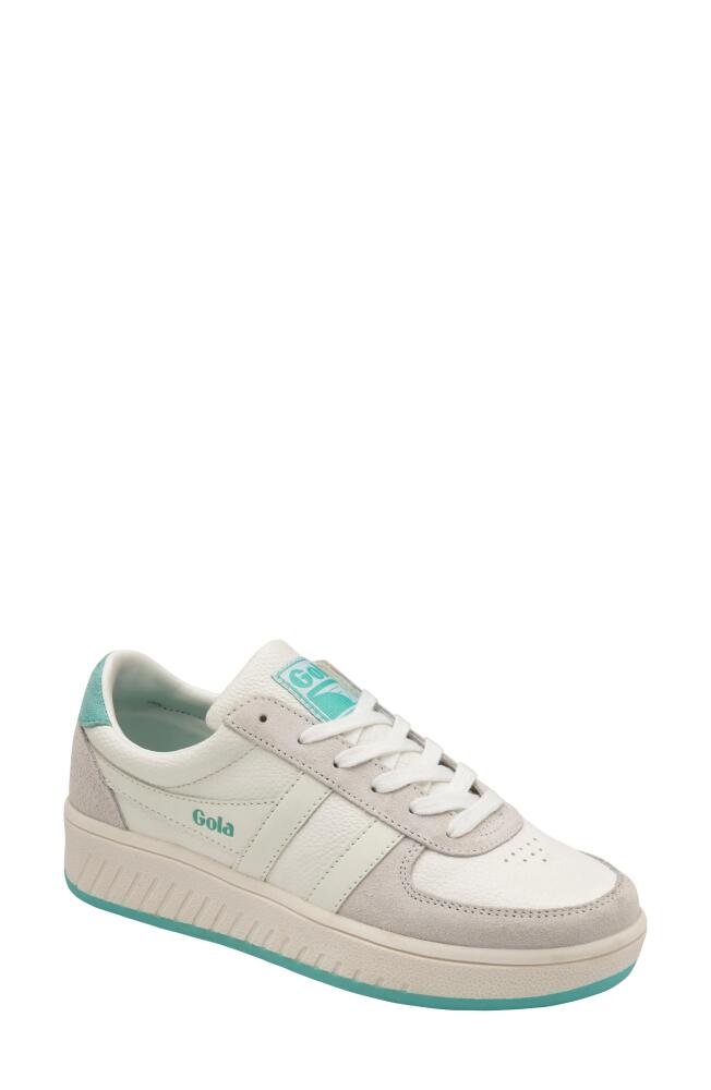 Gola Grandslam 88 Sneaker in White/White/Aruba Cover