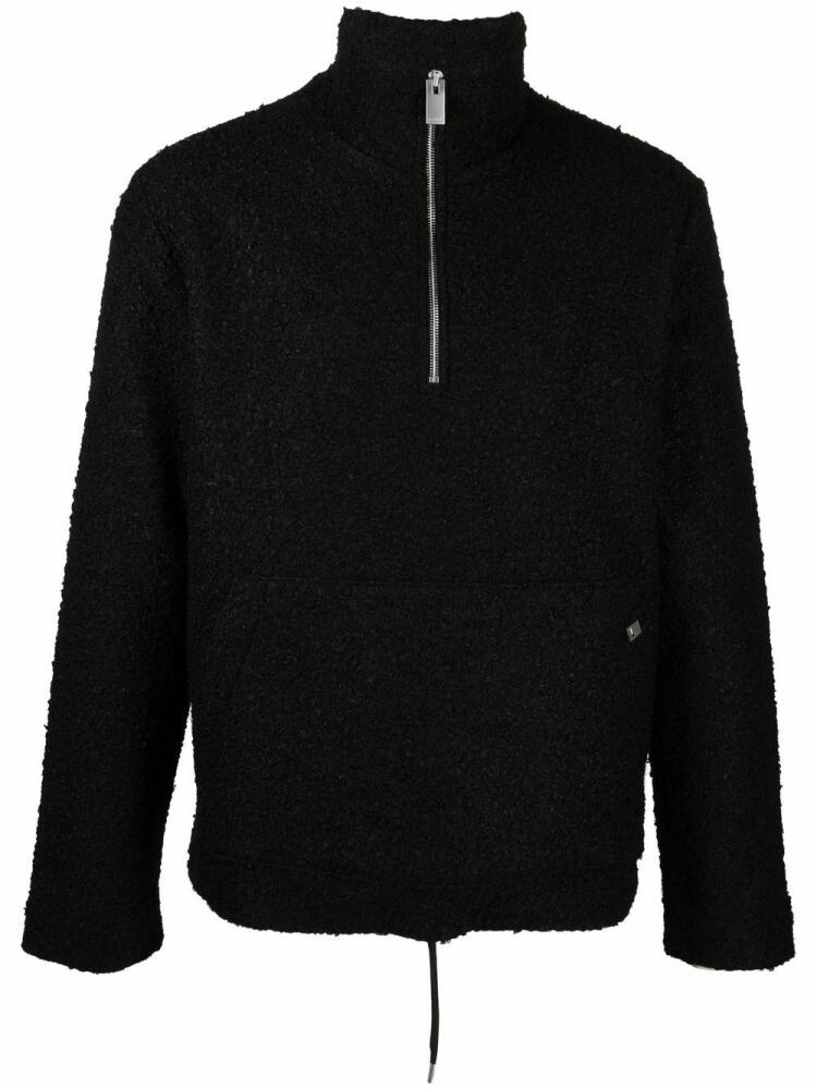 1017 ALYX 9SM Elevated half-zip sweater - Black Cover