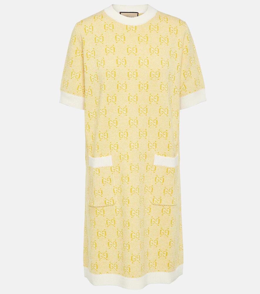 Gucci GG wool jacquard minidress Cover