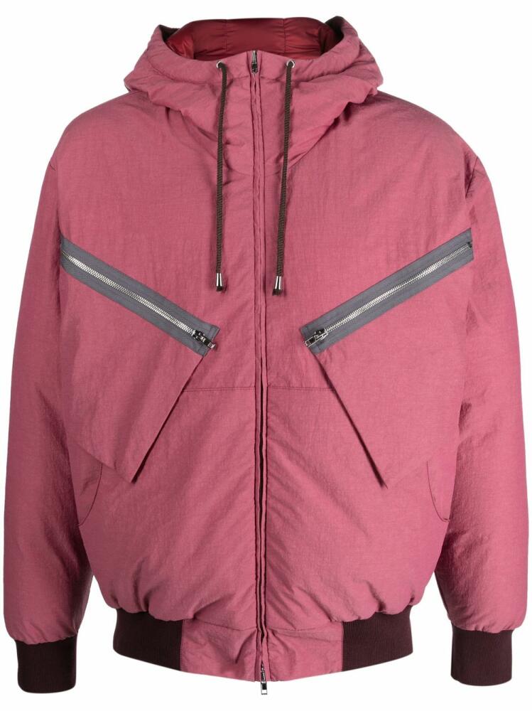 RANRA Kuldi hooded padded jacket - Pink Cover