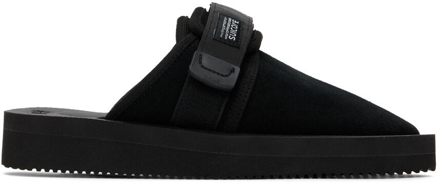 SUICOKE Black ZAVO-Cab Slippers Cover