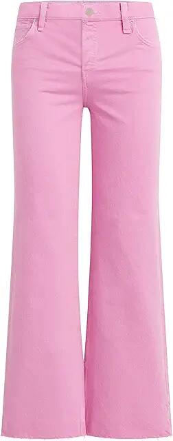 Hudson Jeans Rosie High-Rise Wide Leg Ankle with Covered Button Fly in Fuchsia Pink Clean (Fuchsia Pink Clean) Women's Jeans Cover