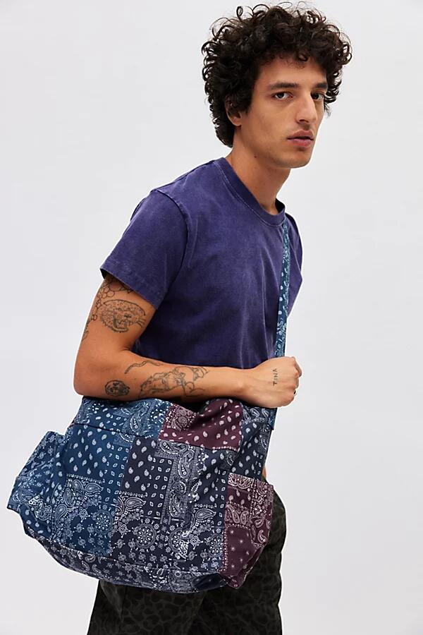 Bandana Patch Shoulder Bag in Assorted Cover